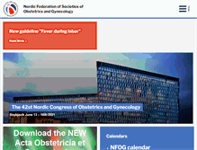 Tablet Screenshot of nfog.org